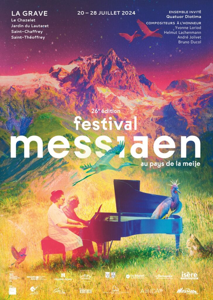 Affiche du Festival Messiaen 2024
