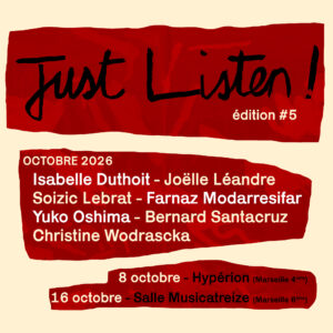 visuel just listen _ v rouge copie copie